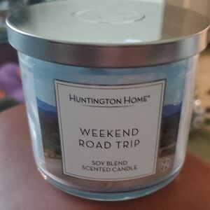 Huntington Home Weekend Road Trip 3 Wick Soy Blend Candle New